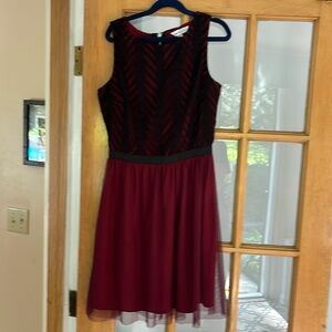 Like new Speechless burgundy dress size Junior small